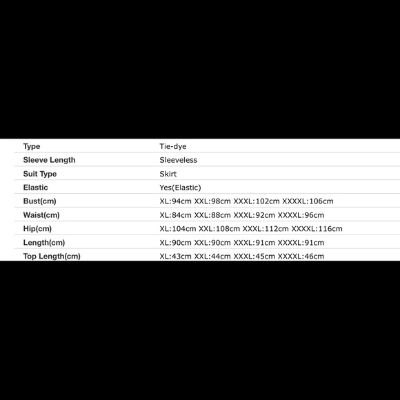 Tie-Dye Two Piece Skirt Set - Picture 4 of 4